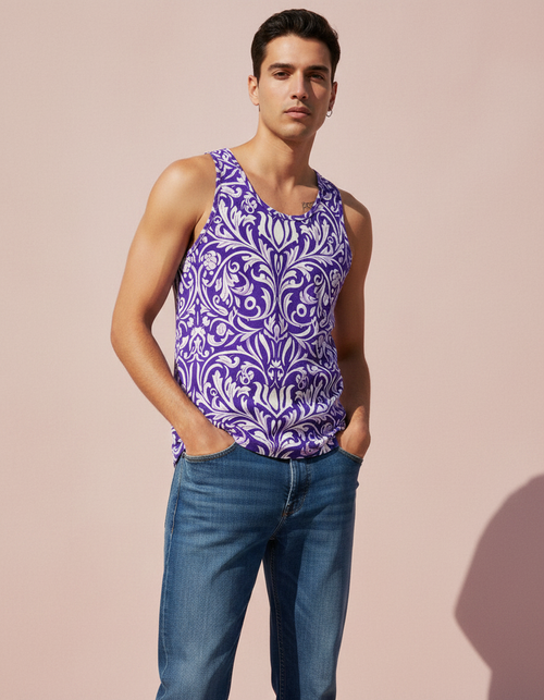 Thistle Tank Top Men's Tank Top — Dripper