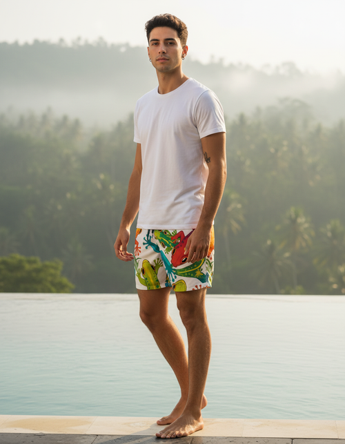 Chroma men's swim trunks