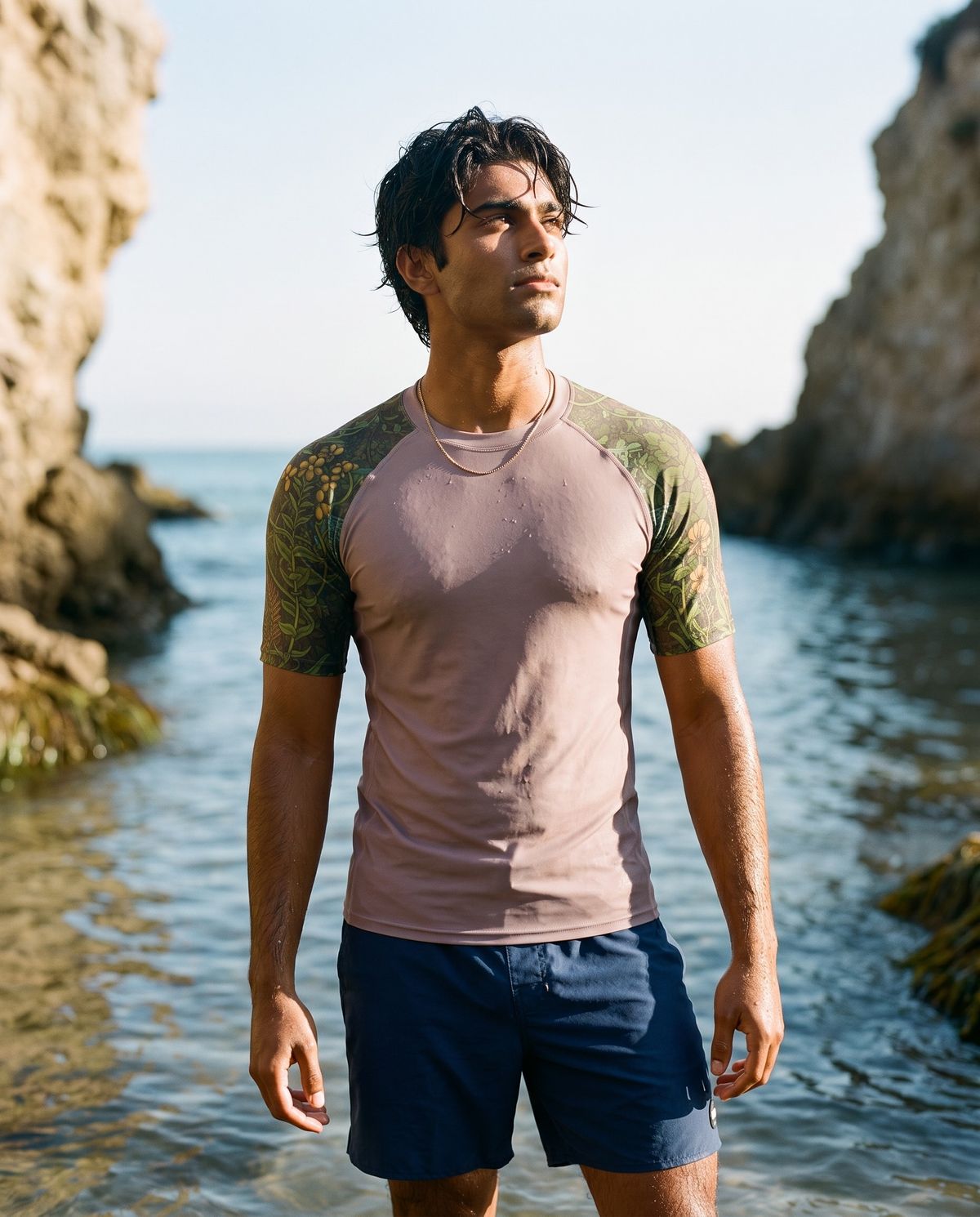 Radiance Rash Guard Men's Rashguard — Lolekai