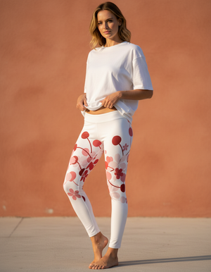 Blossom full-length leggings