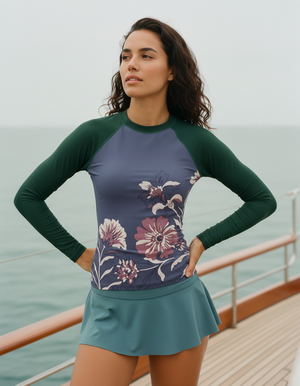 Women's Rhodonite Elysian women's short-sleeve rashguards