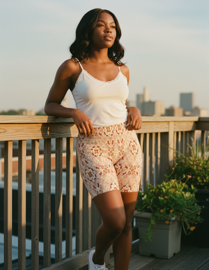 Tea Rose Qasr Short Shorts bikini — Dripper
