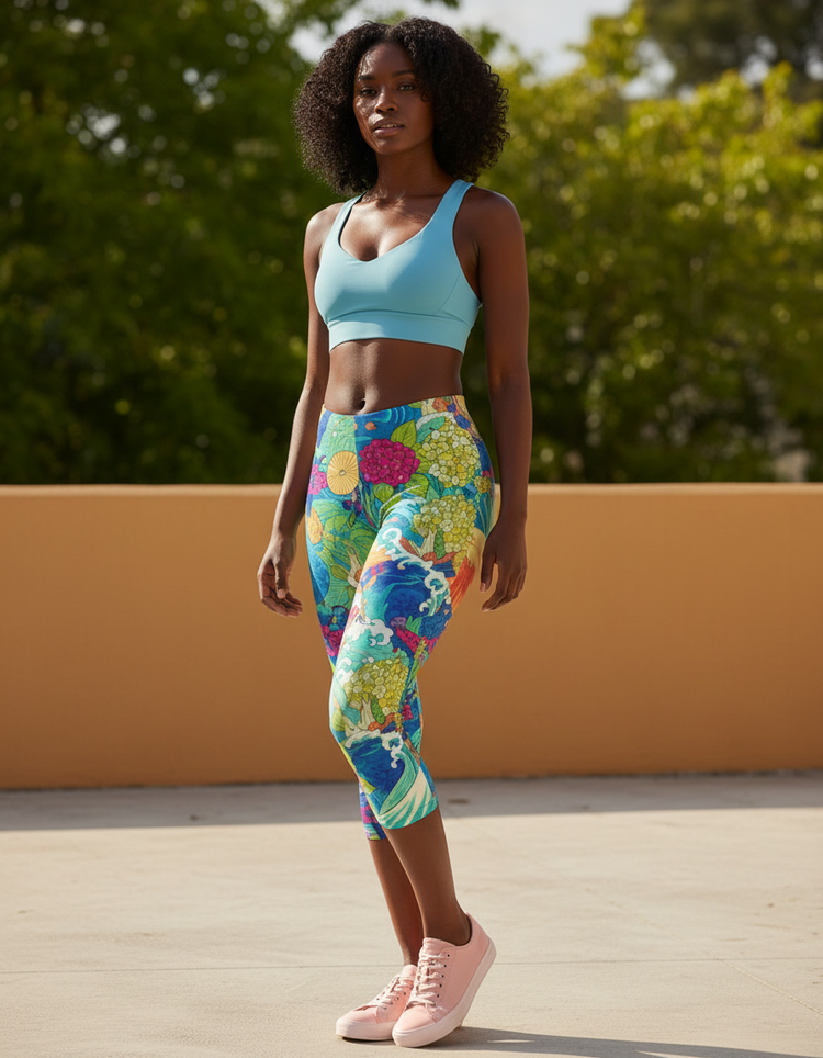 Women's Yoshitoshi Capri Leggings