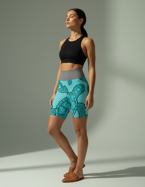 Aqua Yoga Shorts Yoga Shorts — Dripper