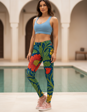 Tulip full-length leggings