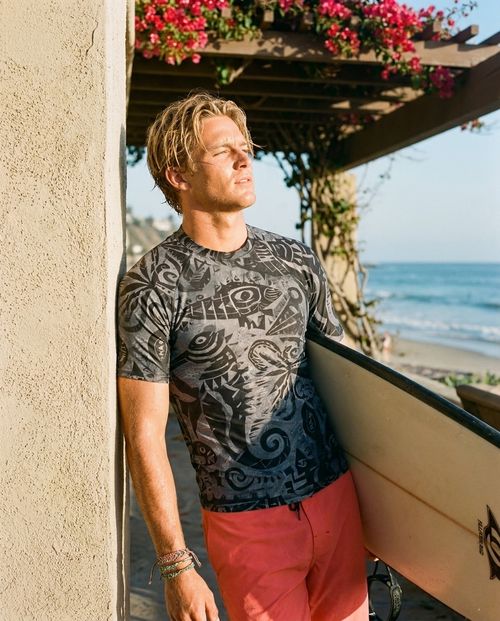 Men's Oracle men's short-sleeve rashguards