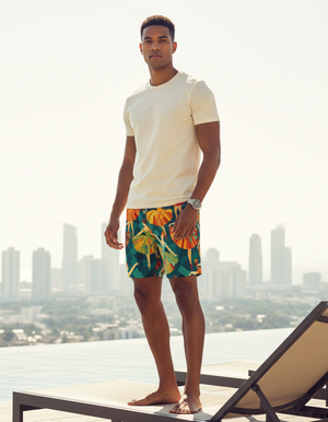 Aquarelle Men's Swim Trunks Men's Swim Trunks — Dripper