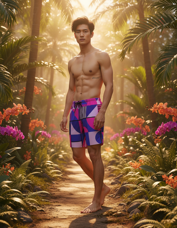 Bauhaus Collection Swim Trunks swim trunks