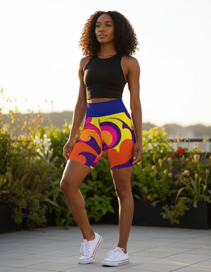 Reverie Yoga Shorts Yoga Shorts — Dripper