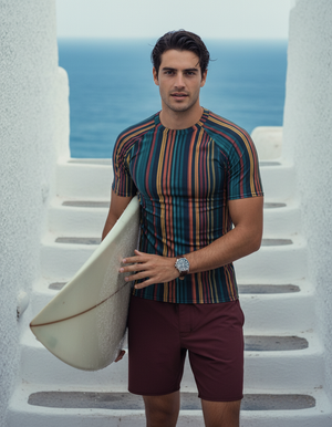Prism Rash Guard Men's Rashguard — Lolekai