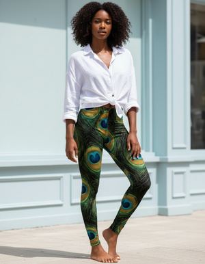 Peacock Collection Women's Leggings women's leggings