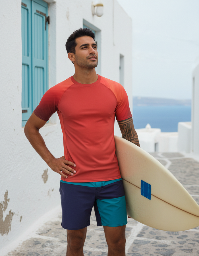 Rashguard — Men's Lava Falls Spectrum