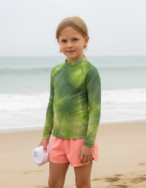 Acacia Frost Girls Rash Guard Kids Rash Guard — Lolekai