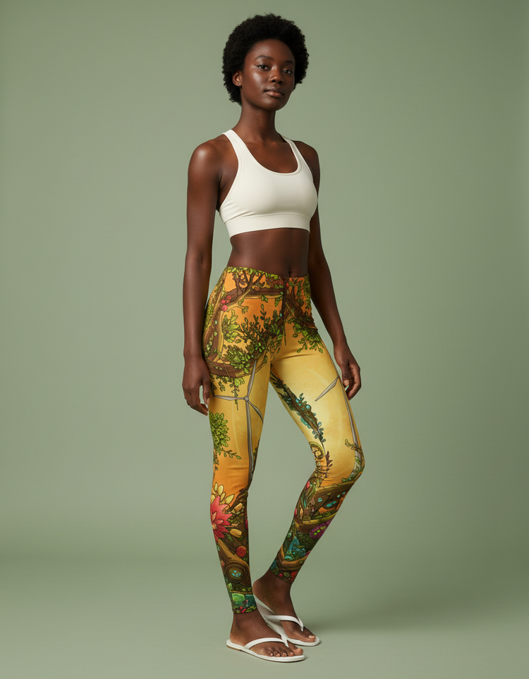 Women's Solarpunk Leggings
