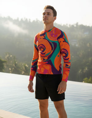 Vortex Rash Guard Men's Rashguard — Dripper