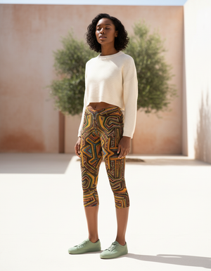 Kuna Capri Leggings Capri Leggings — Dripper