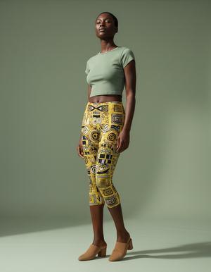 Klimt Collection Capri Leggings capri leggings