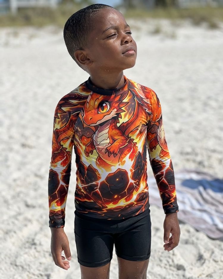 Boys Vortex boys rashguards