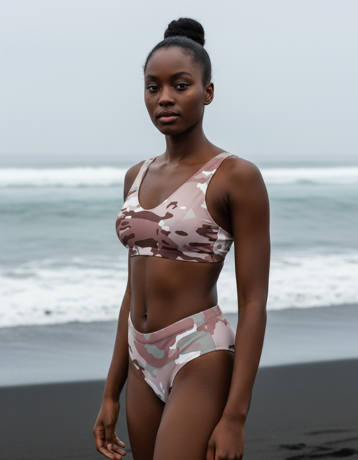 High-Waisted — Dusty Rose Vantage