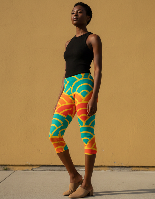 Bishamon Capri Leggings capri leggings