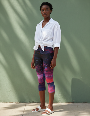 Echo Capri Leggings Capri Leggings — Dripper