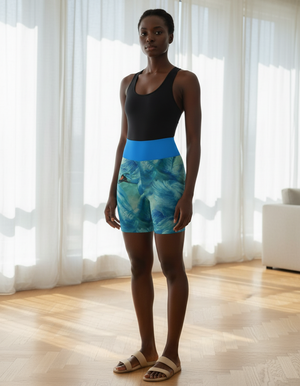 Grace Yoga Shorts Yoga Shorts — Dripper