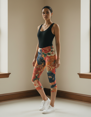 Coral Nami leggings