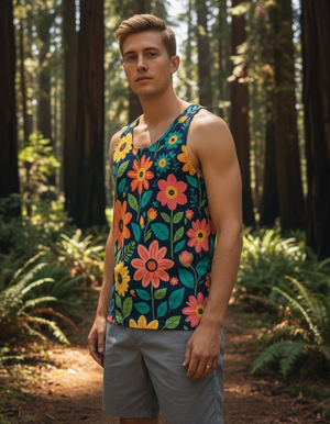 Men's Petal men's tank tops