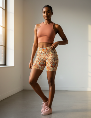 Zarafshan women's short shorts