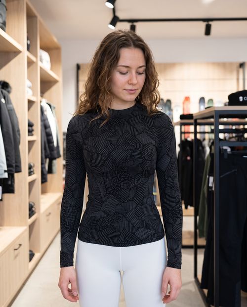 Crosshatch Base Layer Women's Rashguard — Lolekai