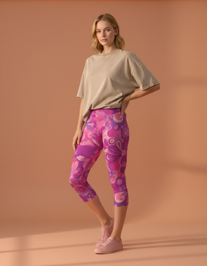 Eclipse Capri Leggings Capri Leggings — Dripper