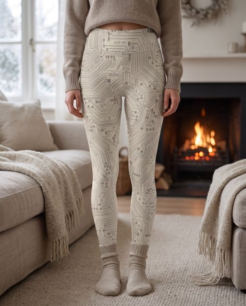 Bone Circuit Base Layer Bottoms