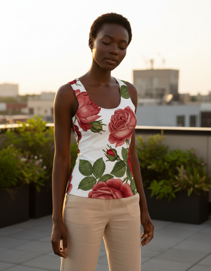 Fleur Tank Top Women's Tank Top — Dripper