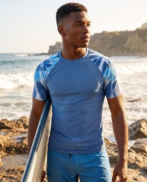 Men's Marina Nebula men's short-sleeve rashguards