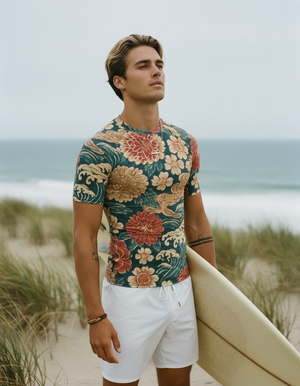 Edo Rash Guard Men's Rashguard — Lolekai