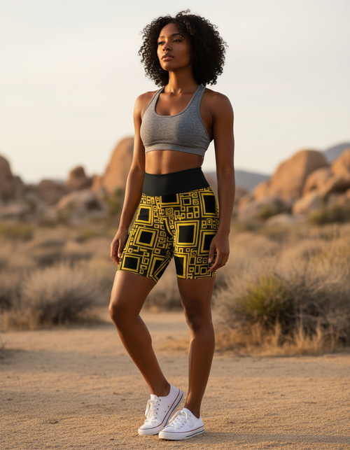 Halcyon Yoga Shorts Yoga Shorts — Dripper