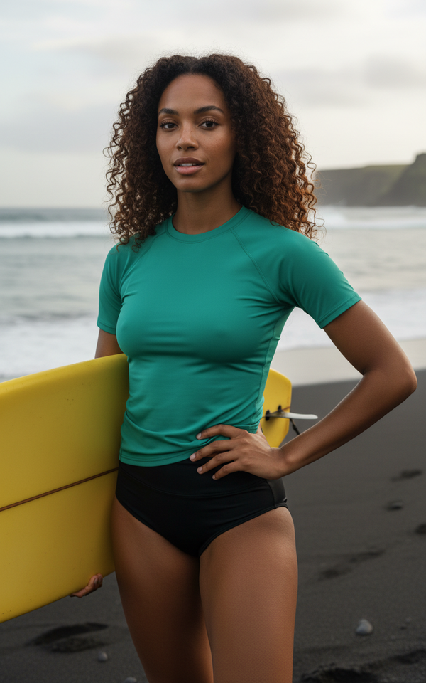 Parrot Collection women's short-sleeve rashguards