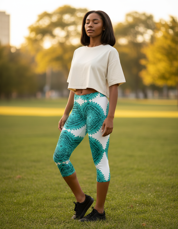 Kilim Collection capri leggings