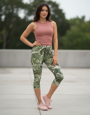 Sycamore Edo Leggings Capri Leggings — Dripper