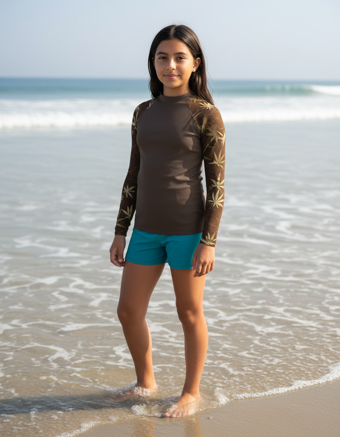 Rashguard — Youth Coffee Bean Mizu