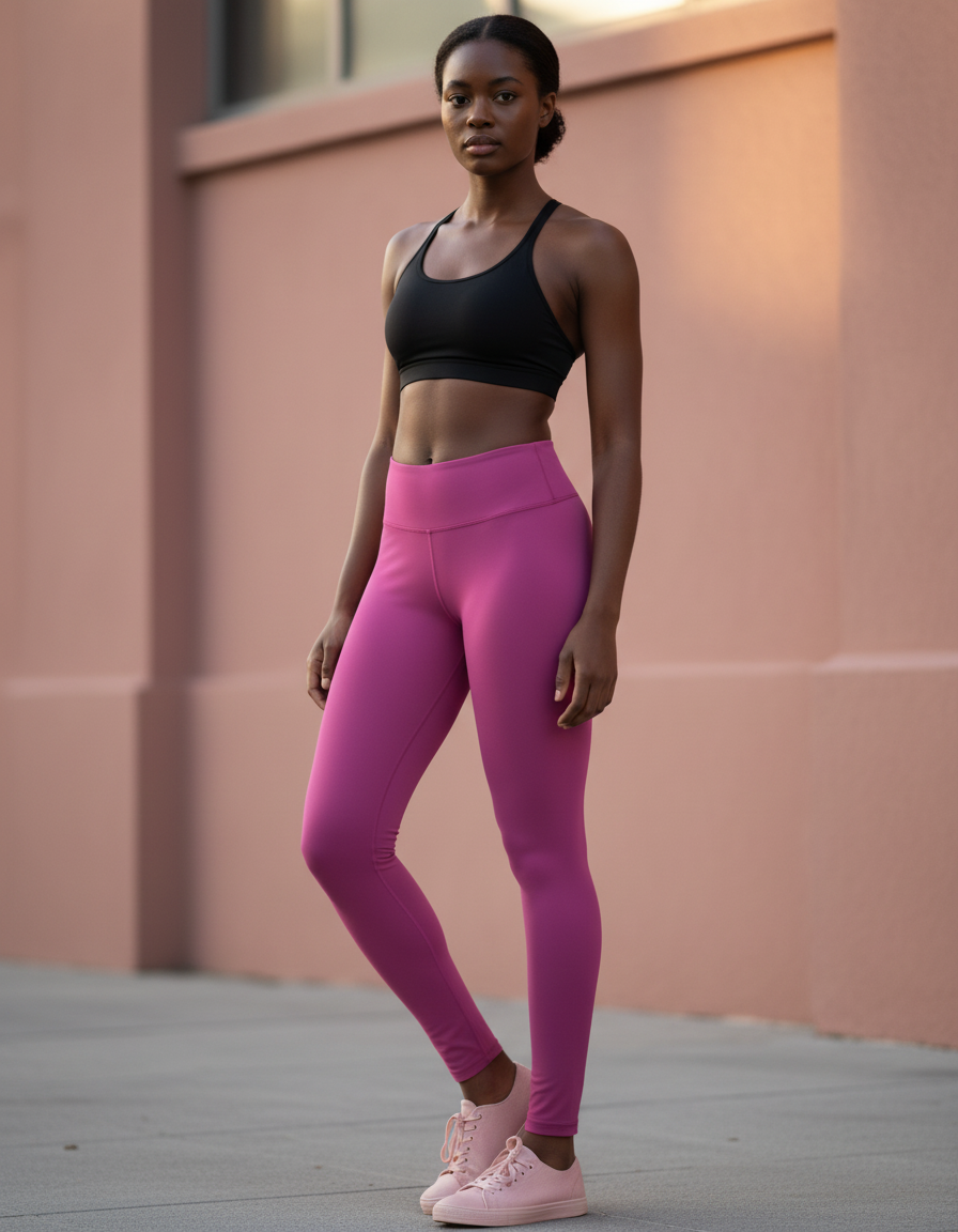 Full-Length Leggings in Passionfruit
