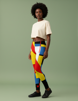 Ziggurat Leggings Women's Leggings — Dripper