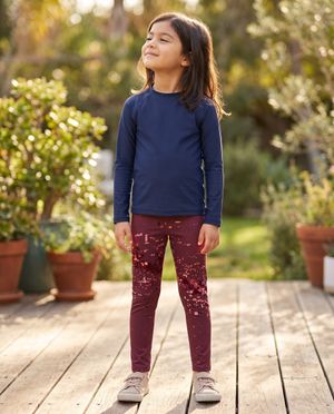 Amaranth Ember girls leggings