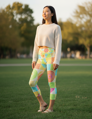 Lime Aura leggings