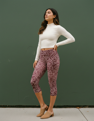 Dusty Rose Pavitra leggings