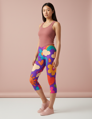 Vista Capri Leggings Capri Leggings — Dripper