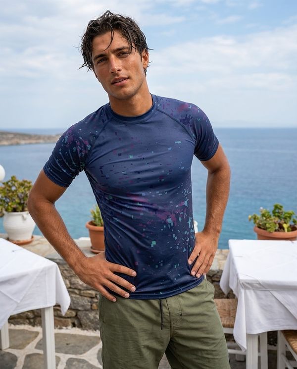 Men's Rhodonite Riptide Rash Guard