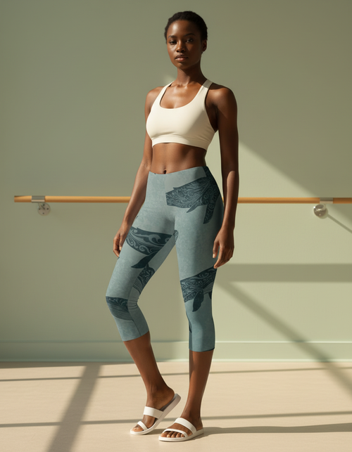 Echo Leggings Capri Leggings — Dripper