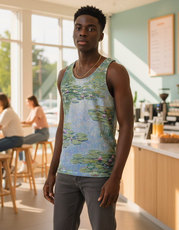 Monet Water Lilies Tank Tops tank tops