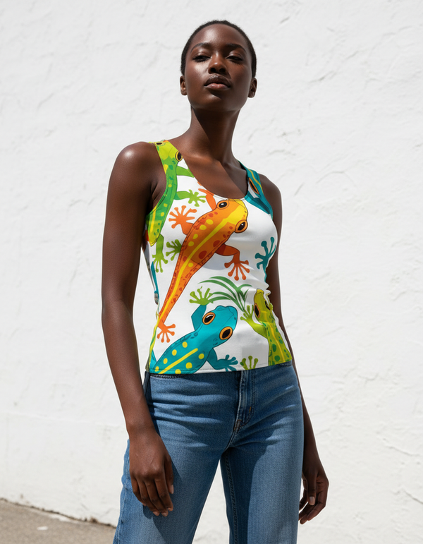 Gecko Collection women's tank tops